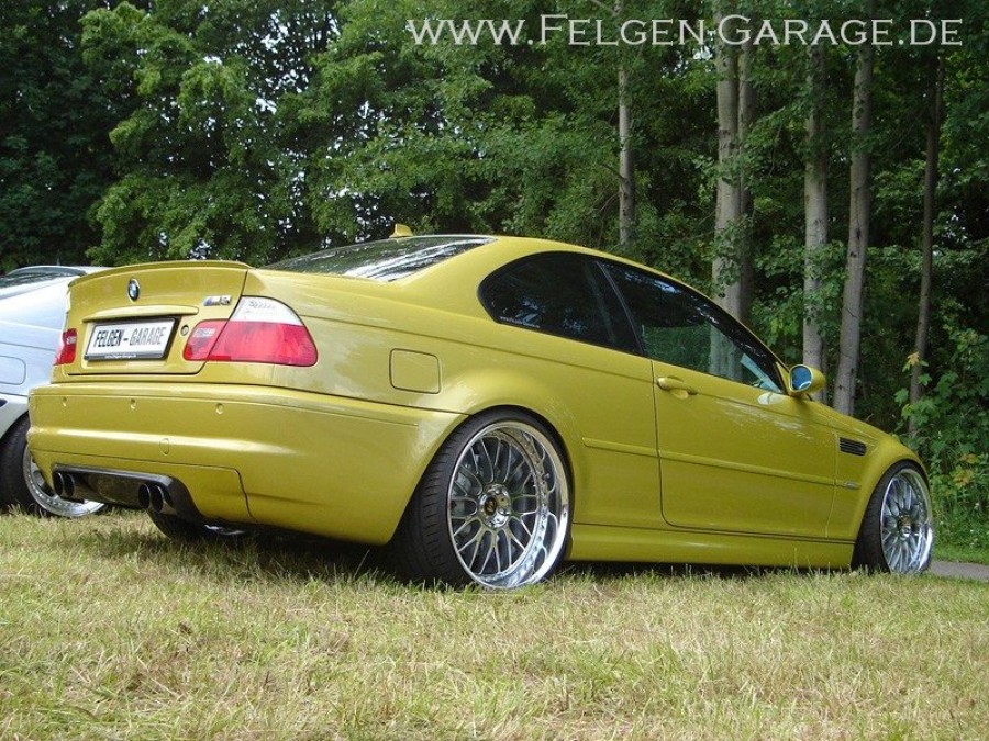 BMW 3 series E46 roues Work VS-XX R20 9.5J ET51 235/30 11J ET19 285/25