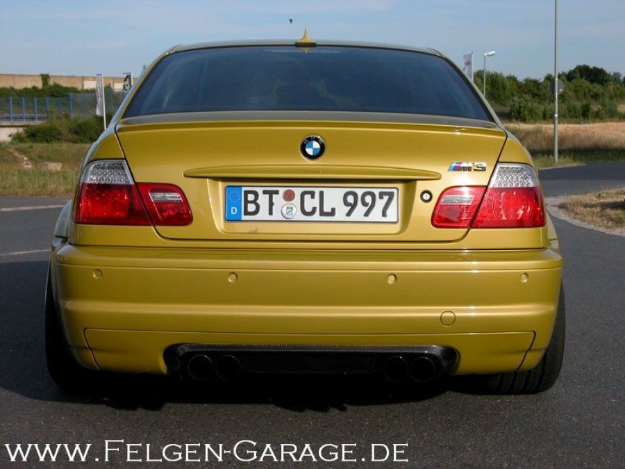 BMW 3 series E46 roues Work VS-XX R20 9.5J ET51 235/30 11J ET19 285/25
