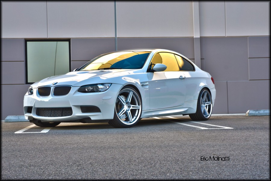 BMW 3 series E92 Coupe roues Concept One Executive CS 5.0 R20 9J ET18 245/30 10.5J ET17 295/25