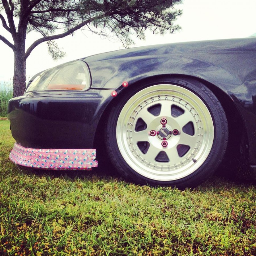 Honda Civic EJ/EK/EM roues Chikara rs7 R15 8J ET25 195/45