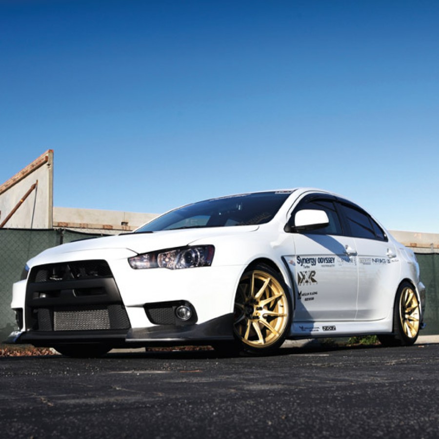Mitsubishi Lancer X roues XXR 527 R18