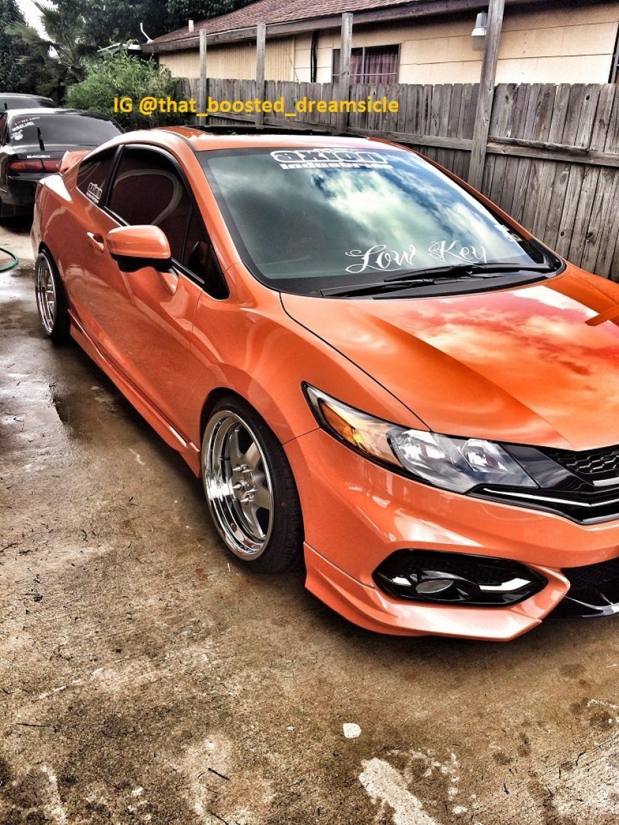 Honda Civic FB roues Klutch Republik SL5 R18 9.5J ET15 215/40