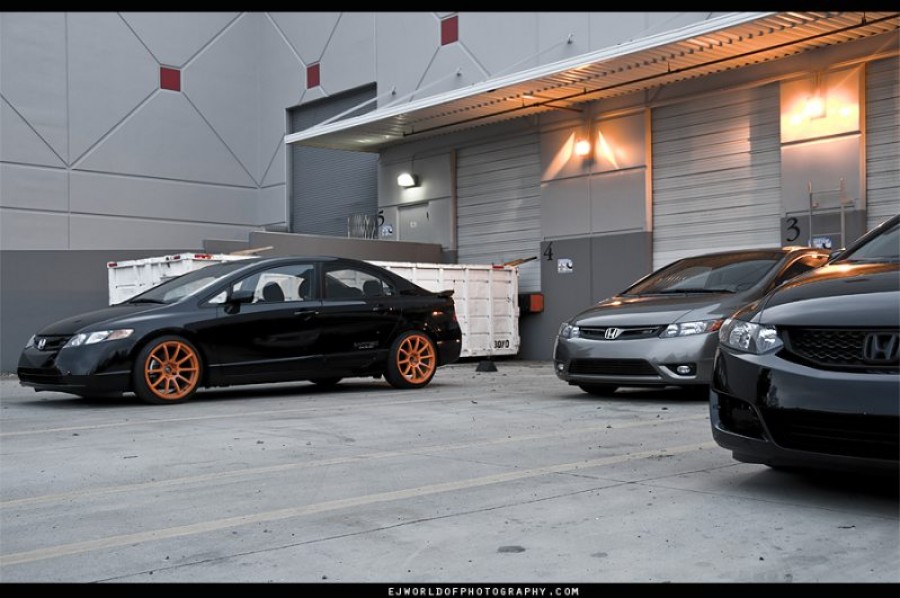 Honda Civic FA/FG/FK/FN/FD roues Rota G-force R18 9J ET30 225/40