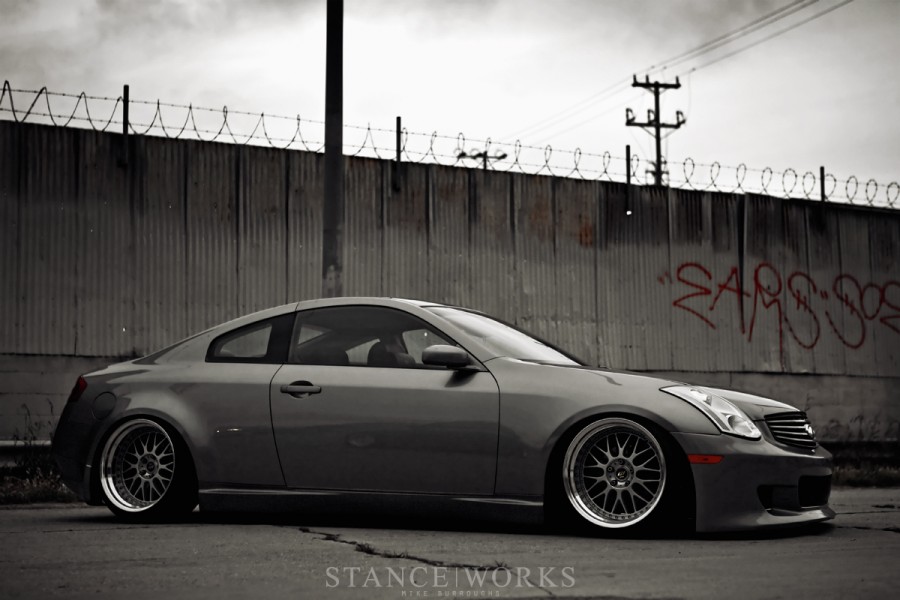 Infiniti G35 Coupe V35 roues Work VS-XX