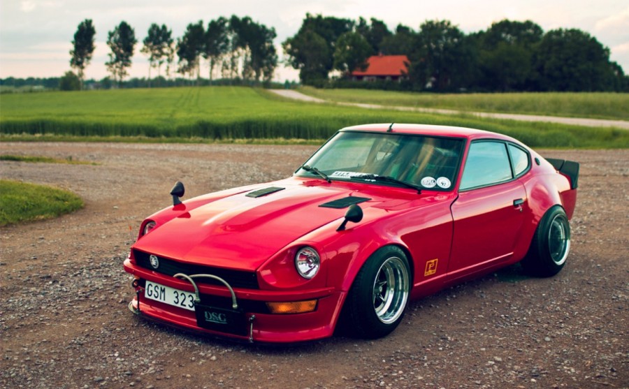 Datsun 240Z roues SSR Star Formula R14 8J ET15 10J ET-47