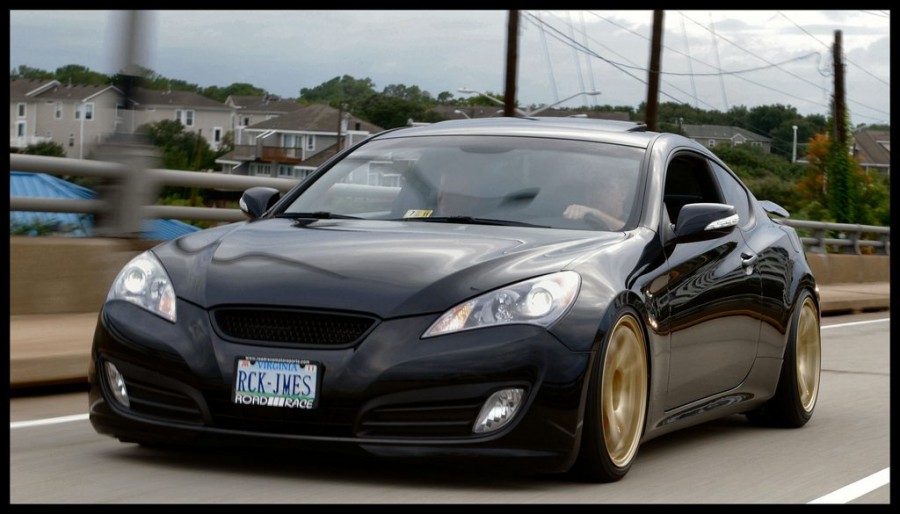 Hyundai Genesis Coupe roues XXR 552 R19 8.5J ET15 225/40 10J ET20 245/40