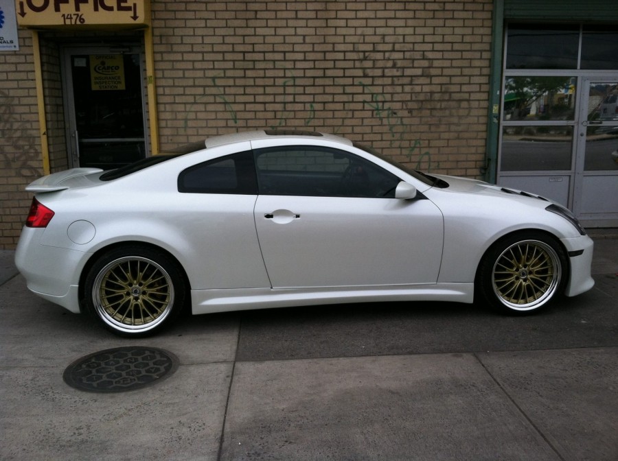 Infiniti G35 Coupe V35 roues Work Schwert SC5 R20 9.5J ET10 245/35 10.5J 275/30