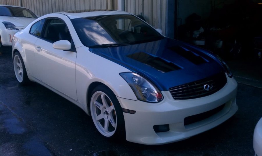 Infiniti G35 Coupe roues rpm 505 R20 8.5J ET35 255/35 10J ET30 285/30