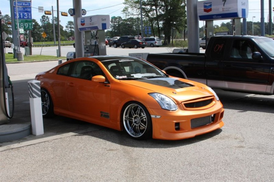 Infiniti G35 Coupe V35 roues Work Varianza T1S R20 9.5J ET15 245/35 11J 275/35