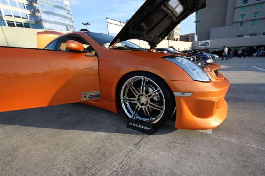 Infiniti G35 Coupe V35 roues Work Varianza T1S R20 9.5J ET15 245/35 11J 275/35