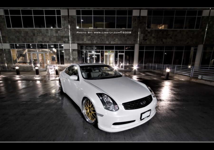 Infiniti G35 Coupe V35 roues SSR Professor MS1 R19 9.5J ET25 245/35 10.5J ET18 275/35