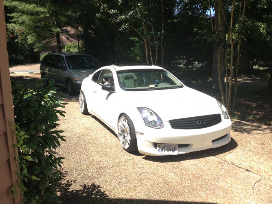 Infiniti G35 Coupe V35 roues Avant Garde M310 R19 9.5J ET20 225/35 11J ET18 265/30