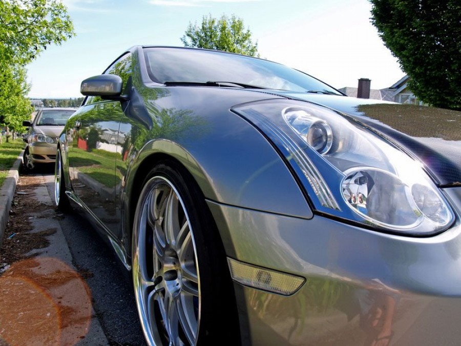 Infiniti G35 Coupe V35 roues Work Varianza T1S R20 9.5J ET15 245/35 11J ET25 275/30