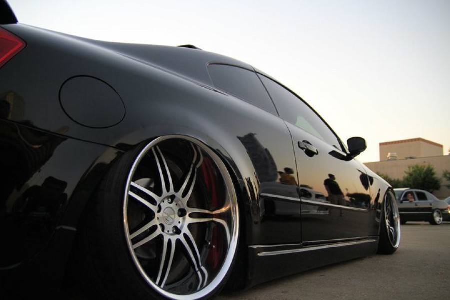 Infiniti G35 Coupe roues Work Varianza T1S R20 9.5J ET-10 225/35 10.5J 255/35