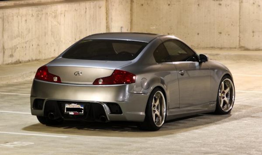 Infiniti G35 Coupe V35 roues Rays Gram Lights 57F Pro R19 9.5J ET7 245/40 10.5J 255/40