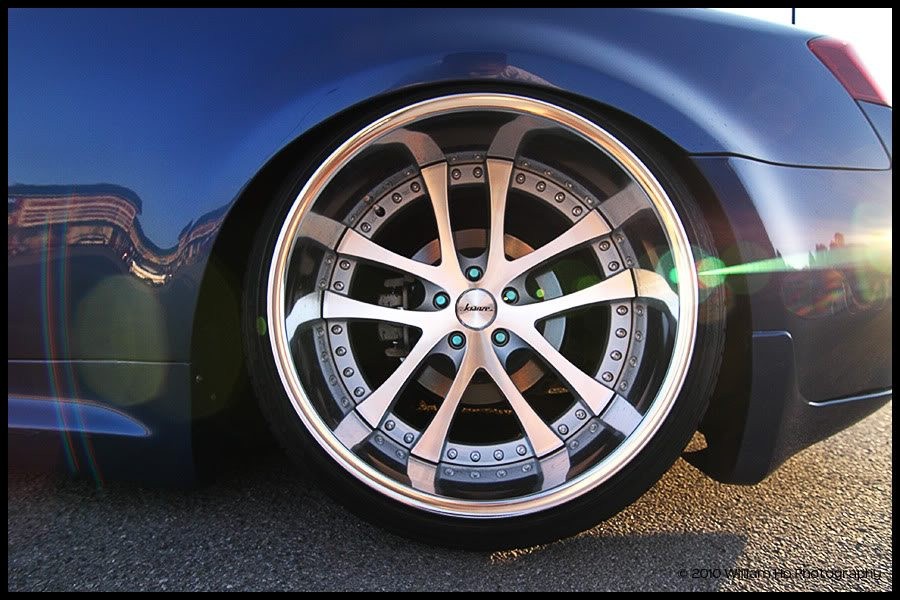 Infiniti G35 Coupe V35 roues Weds Sport Kranze LXZ R19 10J ET-20 225/35 12J ET-32 255/35
