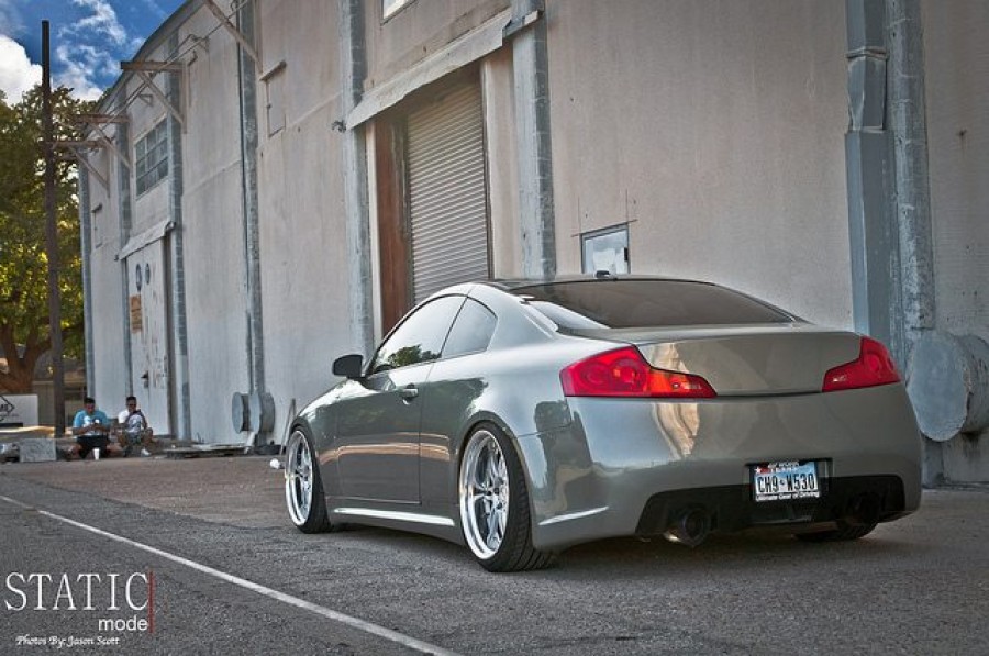 Infiniti G35 Coupe V35 roues Work Varianza T1S R20 9.5J 225/35 10.5J 245/35