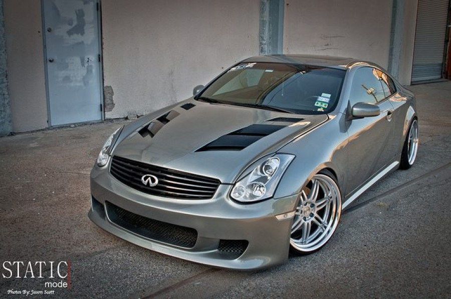 Infiniti G35 Coupe V35 roues Work Varianza T1S R20 9.5J 225/35 10.5J 245/35