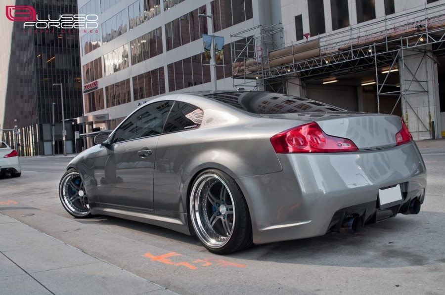 Infiniti G35 Coupe roues Lusso Forged LFC5 R20 9.5J ET-2 225/35 10.5J 245/35