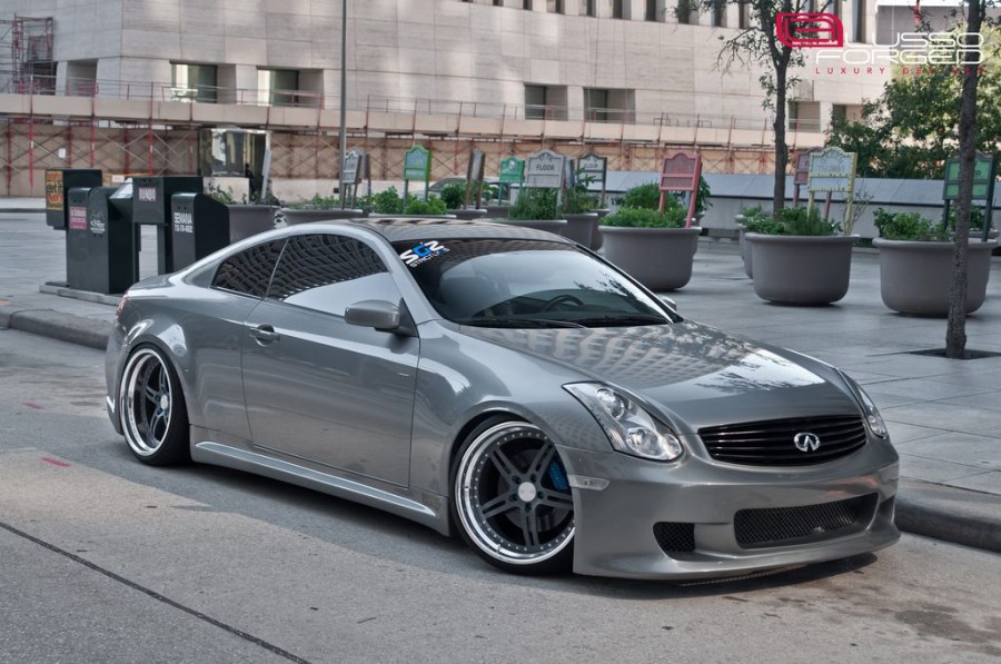 Infiniti G35 Coupe roues Lusso Forged LFC5 R20 9.5J ET-2 225/35 10.5J 245/35