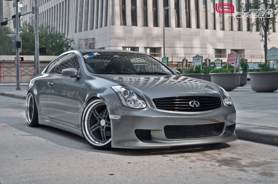 Infiniti G35 Coupe roues Lusso Forged LFC5 R20 9.5J ET-2 225/35 10.5J 245/35