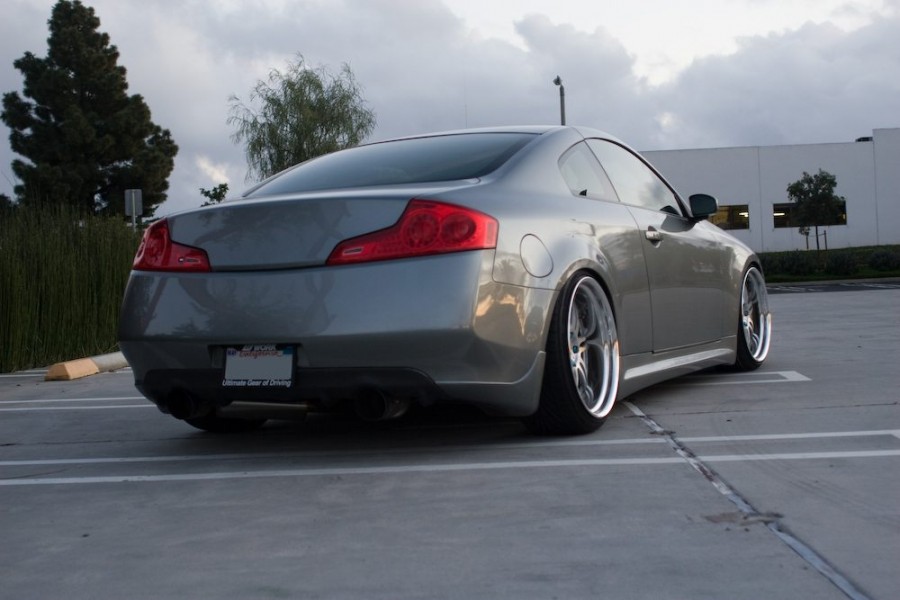 Infiniti G35 Coupe roues Work Varianza T1S R20 9.5J ET3 225/35 10.5J 245/35