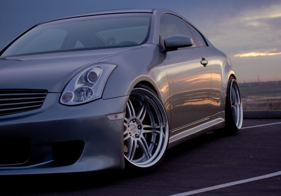 Infiniti G35 Coupe roues Work Varianza T1S R20 9.5J ET3 225/35 10.5J 245/35