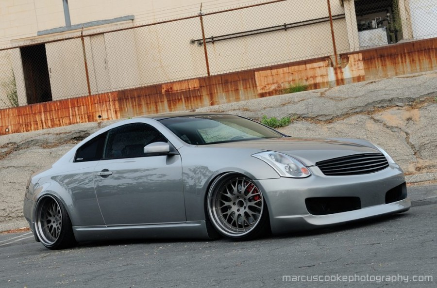 Infiniti G35 Coupe roues Kranson Forged Mesh Klassic R20 10J ET-4 225/30 11.5J ET-2 265/30