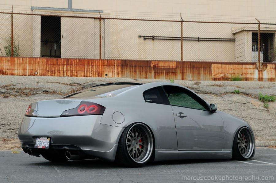 Infiniti G35 Coupe roues Kranson Forged Mesh Klassic R20 10J ET-4 225/30 11.5J ET-2 265/30