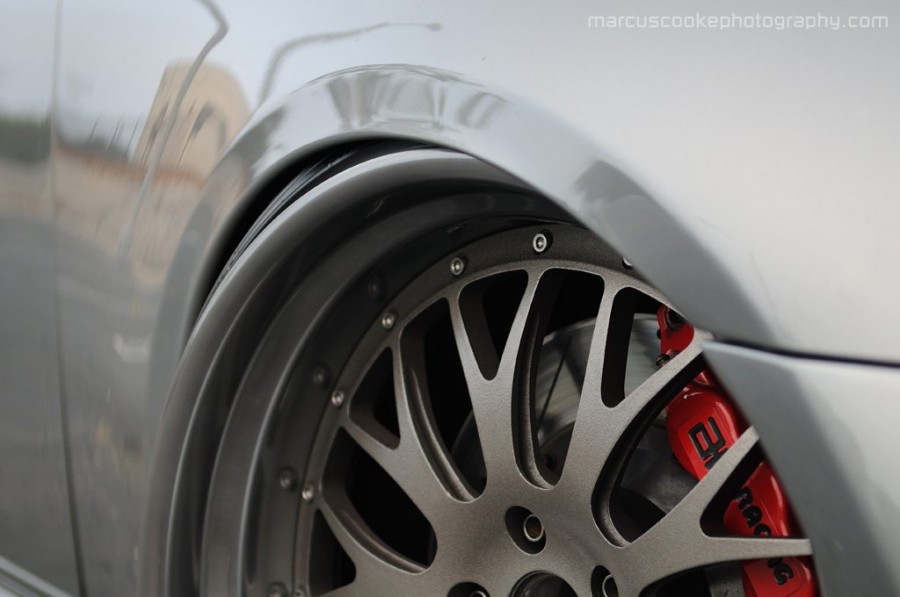 Infiniti G35 Coupe roues Kranson Forged Mesh Klassic R20 10J ET-4 225/30 11.5J ET-2 265/30