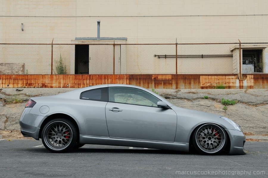 Infiniti G35 Coupe roues Kranson Forged Mesh Klassic R20 10J ET-4 225/30 11.5J ET-2 265/30