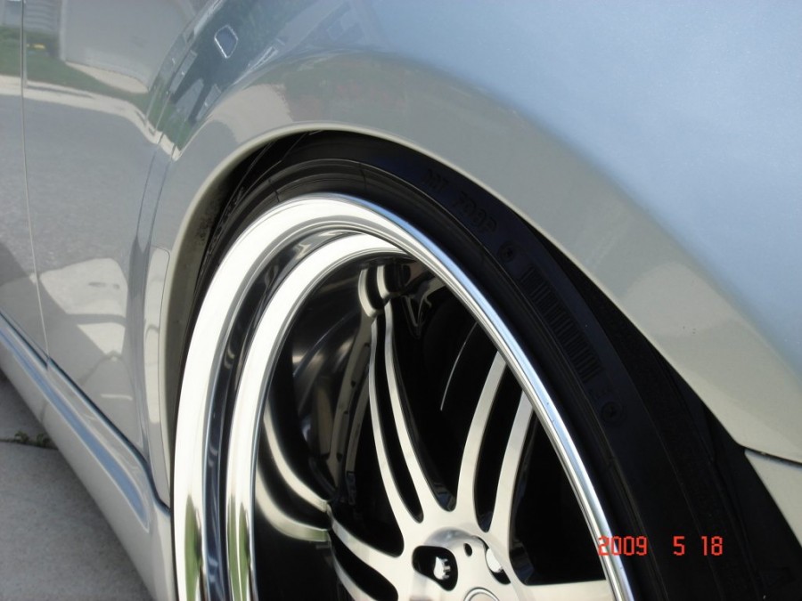 Infiniti G35 Coupe roues Work Varianza T1S R20 9.5J ET5 225/35 10.5J 255/35