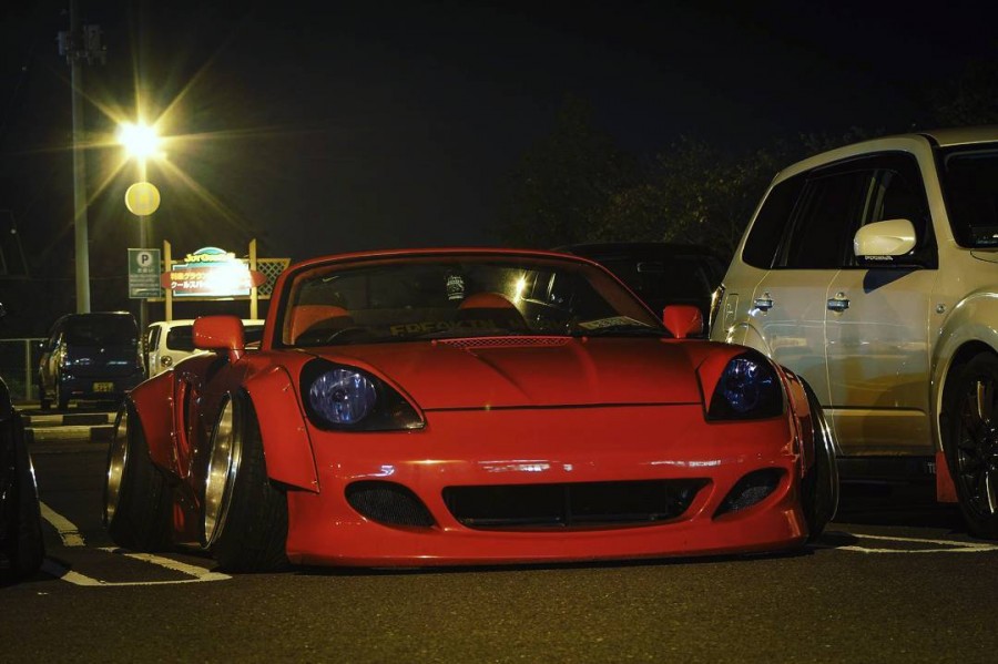 Toyota MR2 W30 roues Work VS-XX