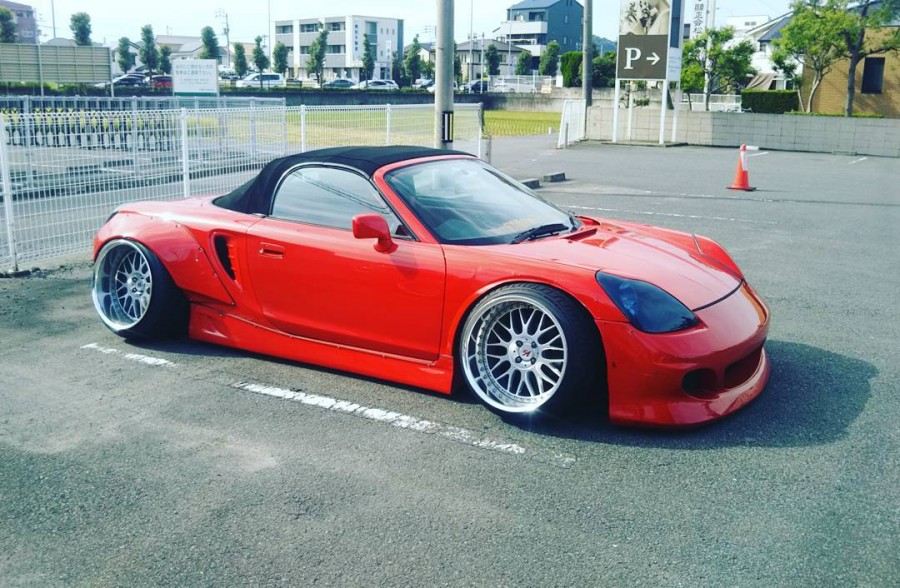 Toyota MR2 W30 roues Work VS-XX