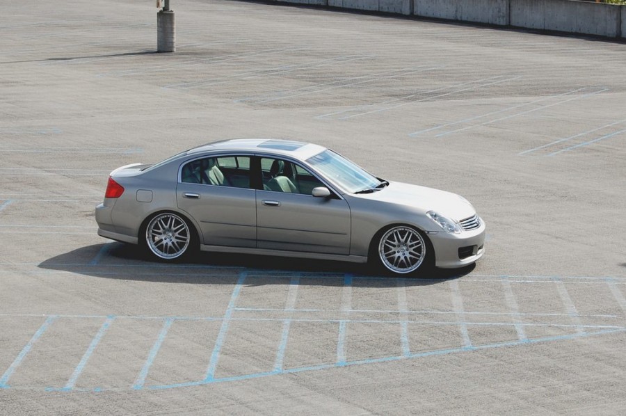 Infiniti G35 Sedan roues Sevas S22 R20 8.5J ET30 245/35
