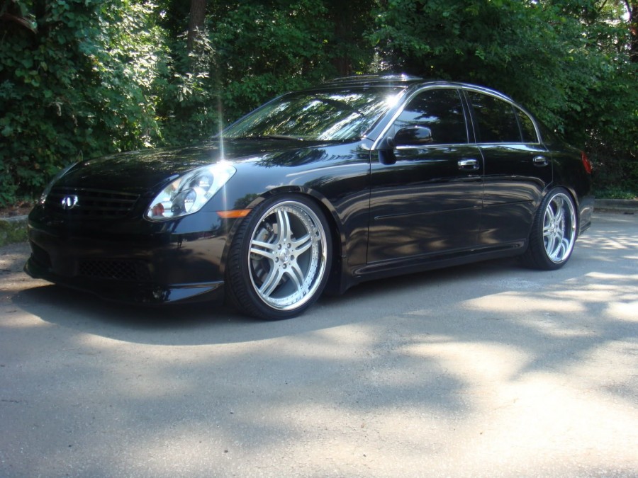 Infiniti G35 Sedan roues Sevas S55 R20 8.5J ET35 255/35 10J ET42 275/30
