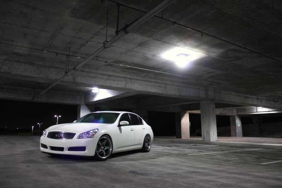 Infiniti G35 Sedan V35 roues Rays G-Games 99b R19 9.5J ET35 245/40 10.5J ET40 275/35