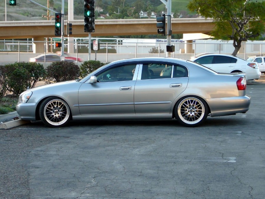 Infiniti Q45 roues Work Rezax 2 R20 9.5J ET31 245/35 11J ET25 275/35