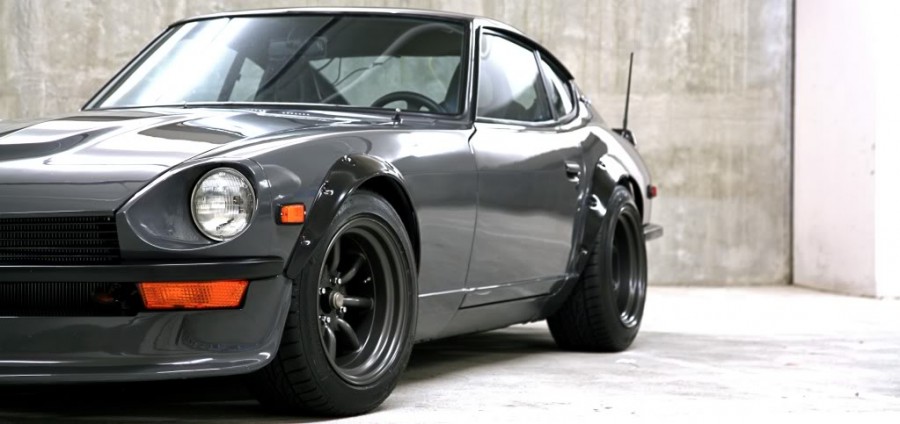 Datsun 240Z roues Watanabe RS R16 9J ET-13 245/45 9.5J ET-19