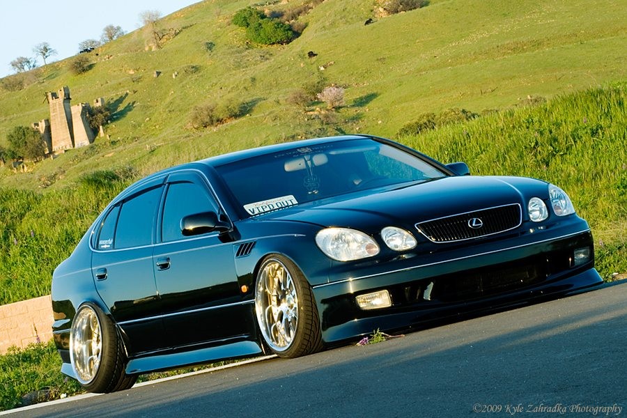 Lexus GS S160 roues Weds Sport Kranze ERM R19 9.5J ET-19 215/35 11.5J ET-51 255/35
