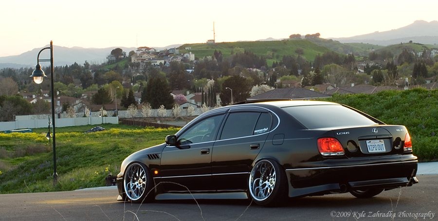 Lexus GS S160 roues Weds Sport Kranze ERM R19 9.5J ET-19 215/35 11.5J ET-51 255/35