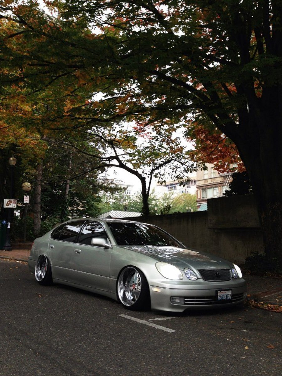 Lexus GS S160 roues Work LS 207 R18 10J 215/35 11J 225/40