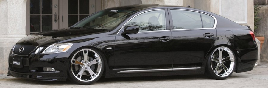 Lexus GS S190 roues Fabulous MB-5 R20 9J ET36 245/30 10J 285/25