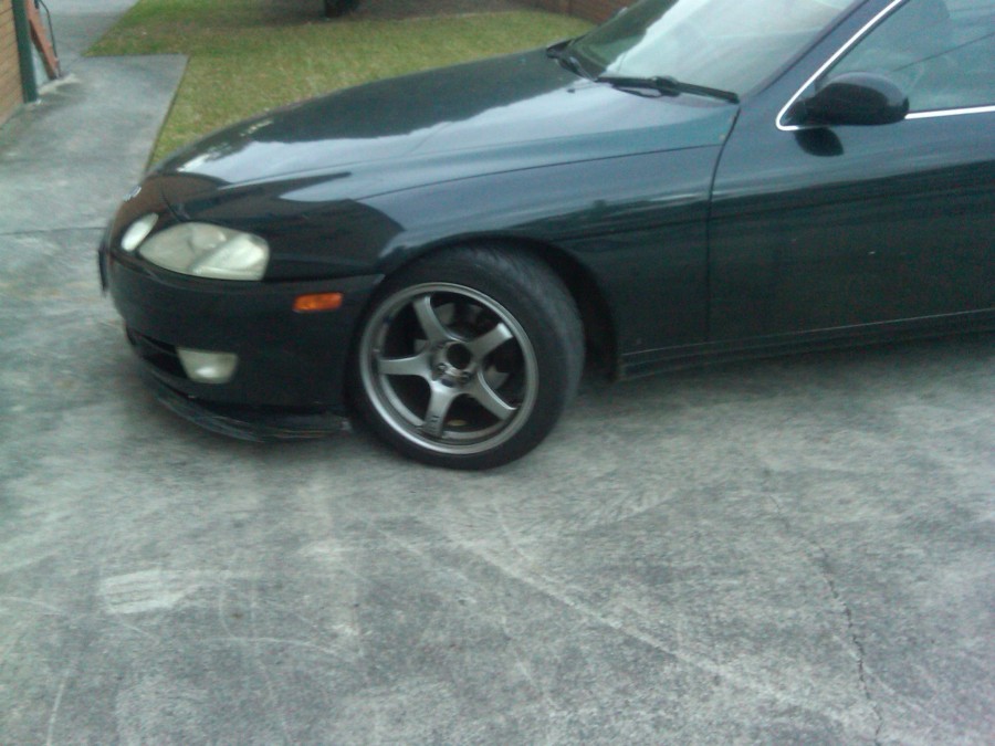Lexus SC roues Advan Yokohama TC-II R17 9.5J ET12 245/45