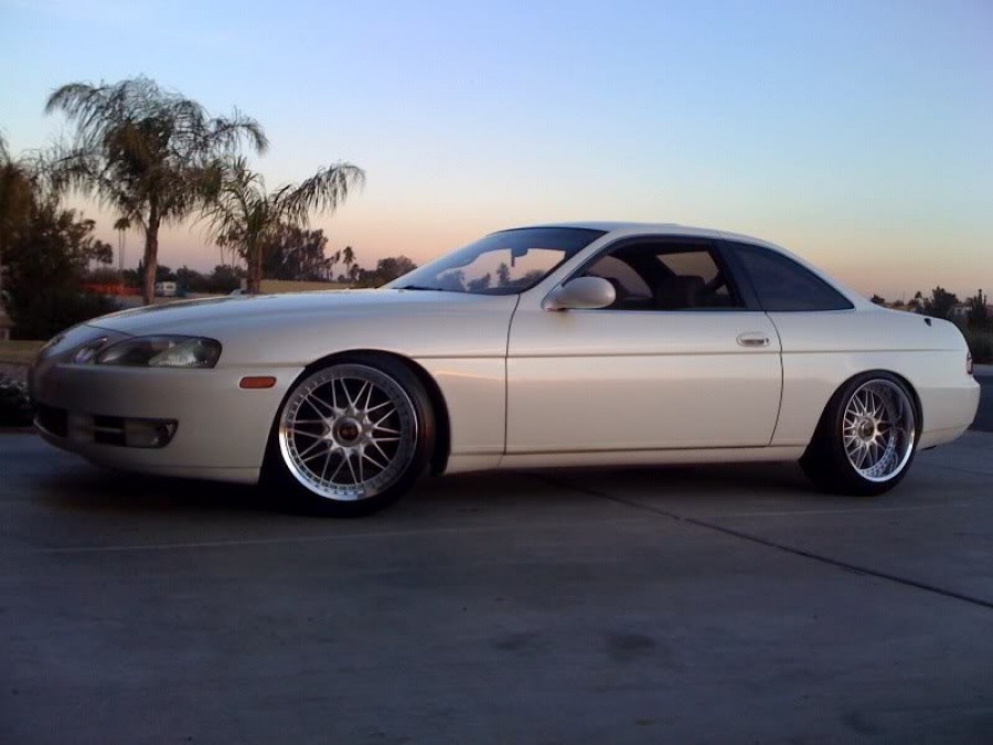 Lexus SC Z30 roues Work Rezax R18 9.5J ET31 245/40 10.5J ET19 255/40