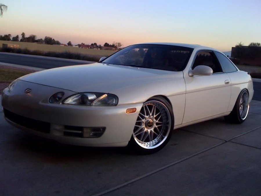 Lexus SC Z30 roues Work Rezax R18 9.5J ET31 245/40 10.5J ET19 255/40