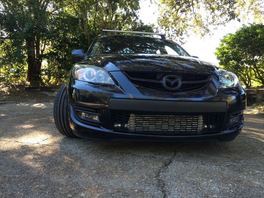 Mazda 3 1re génération roues Enkei Evo 8 R17 8J ET37 245/45 Mazdaspeed3 