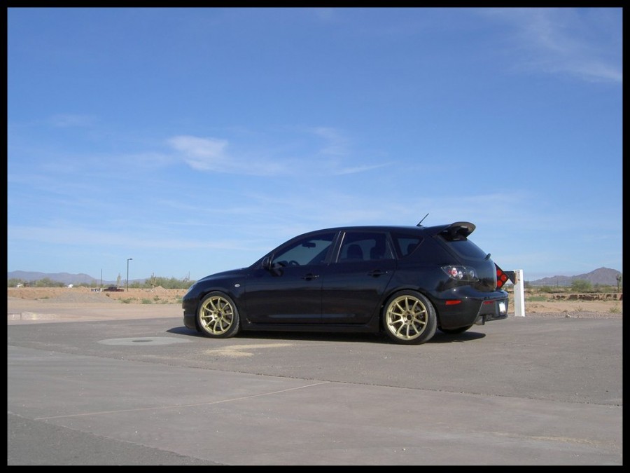 Mazda 3 roues Rota G-force R18 9J ET30 245/35 Madvillian's Mazdaspeed3 