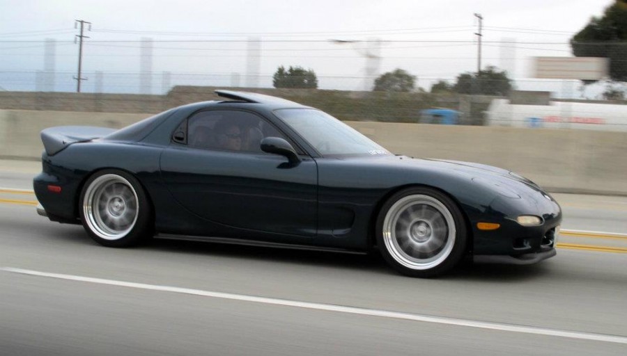 Mazda RX-7 FD roues SSR Professor SP3 R18 9J ET29 225/40 ET24 255/35