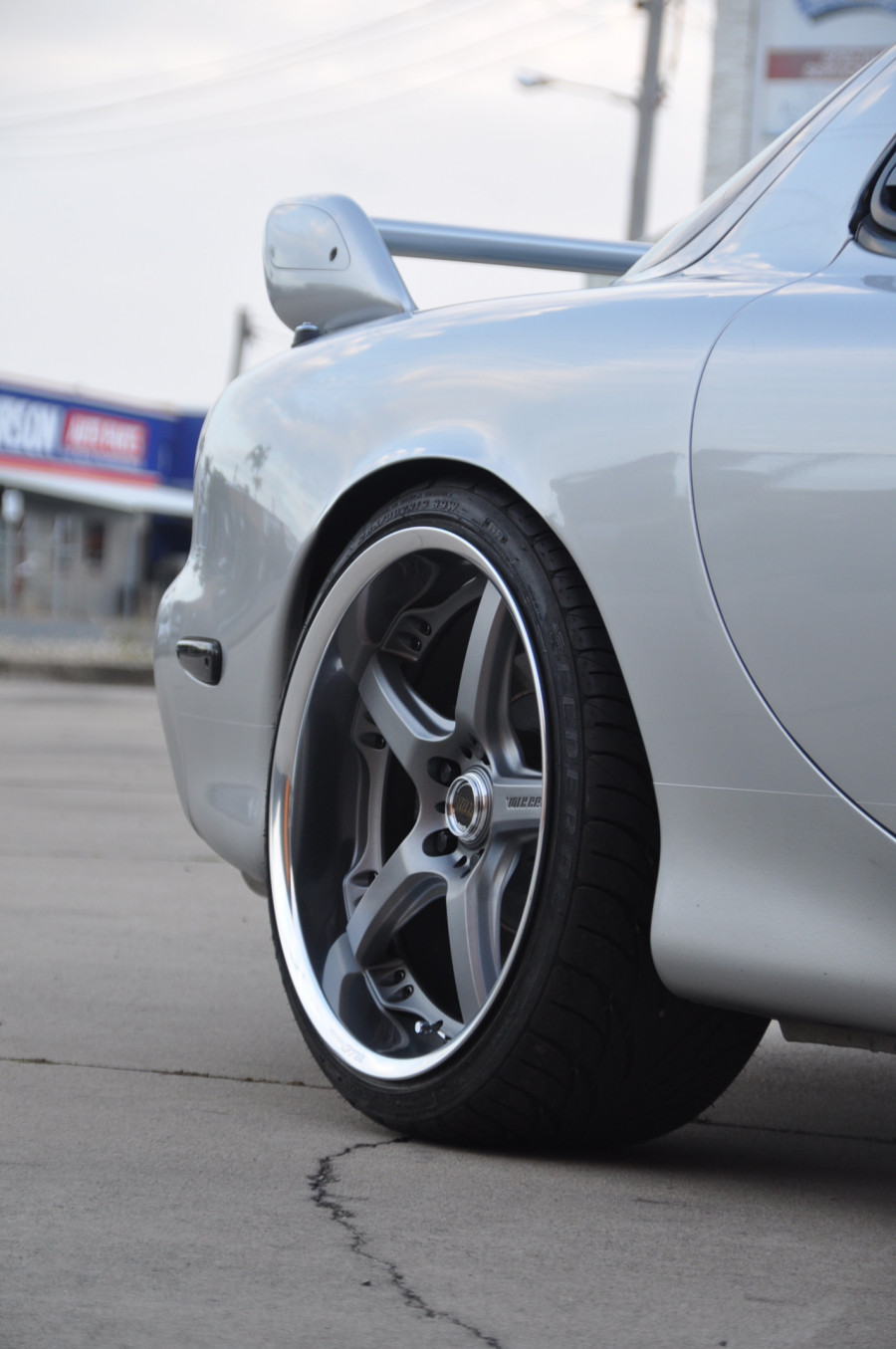 Mazda RX-7 FD roues Rays Volk Racing GT-S R19 9.5J ET28 225/35 10.5J 265/30
